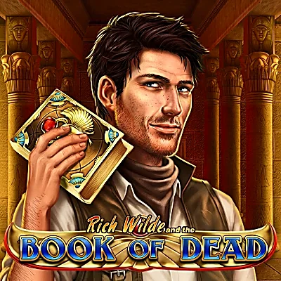Book of Dead Egyptian-themed slot tile at Kinghills