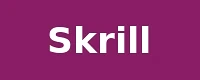 Skrill accepted e-wallet payment method logo at Kinghills